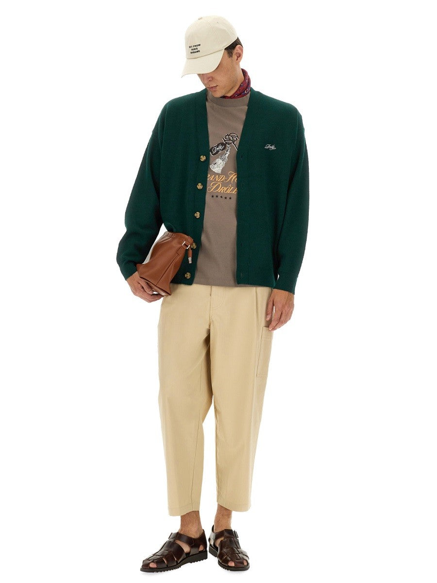 Drole De Monsieur GRAND HOTEL PRINT T-SHIRT