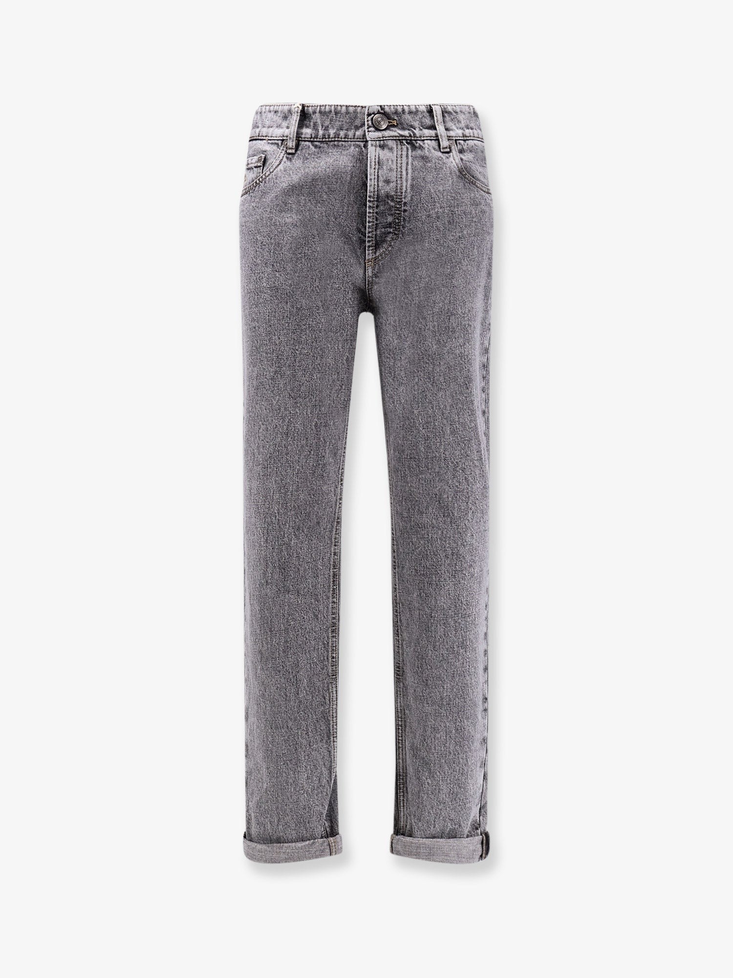 Brunello Cucinelli Grey denim trousers