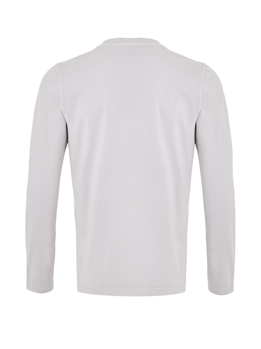 Gran Sasso Long-Sleeved Gray Cotton Sweater