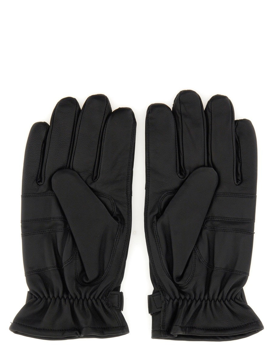 BARBOUR LEATHER GLOVES