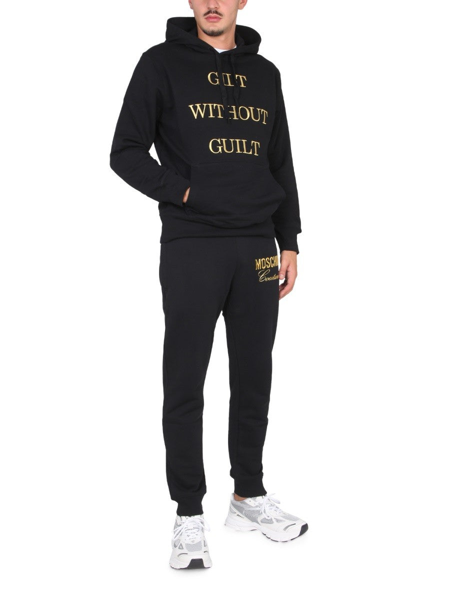 Moschino "GUILT WITHOUT GUILT" SWEATSHIRT