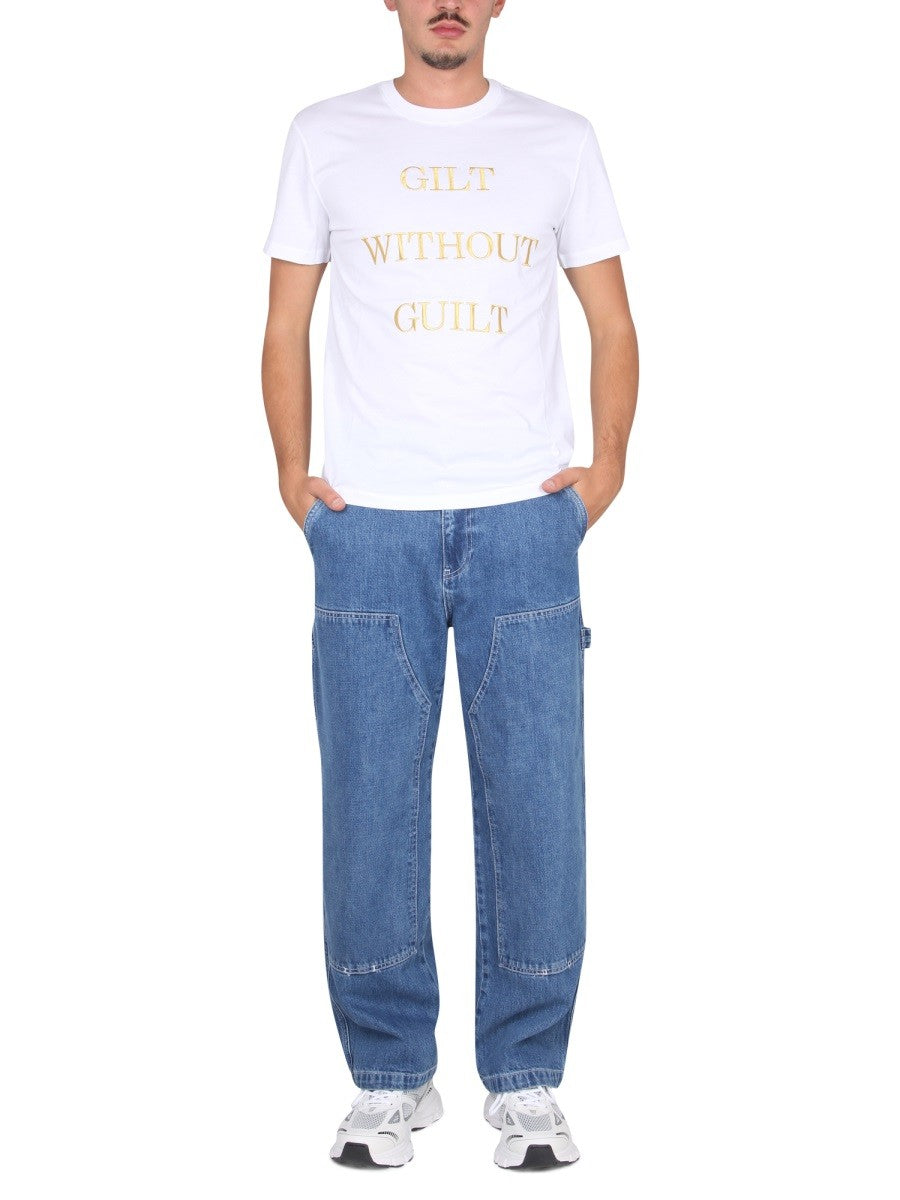 Moschino "GUILT WITHOUT GUILT" T-SHIRT