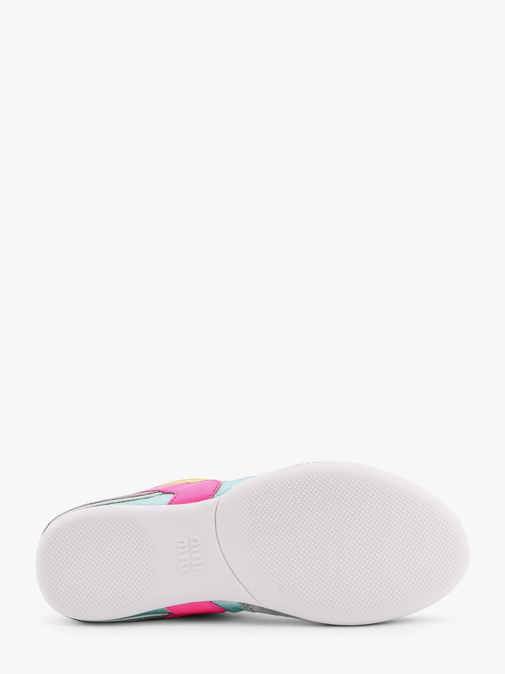 Miu Miu Gymnasium low-top technical fabric and suede sneackers