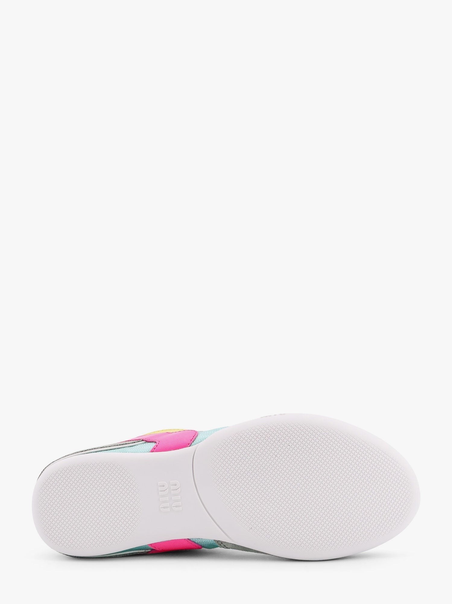 Miu Miu Gymnasium low-top technical fabric and suede sneackers