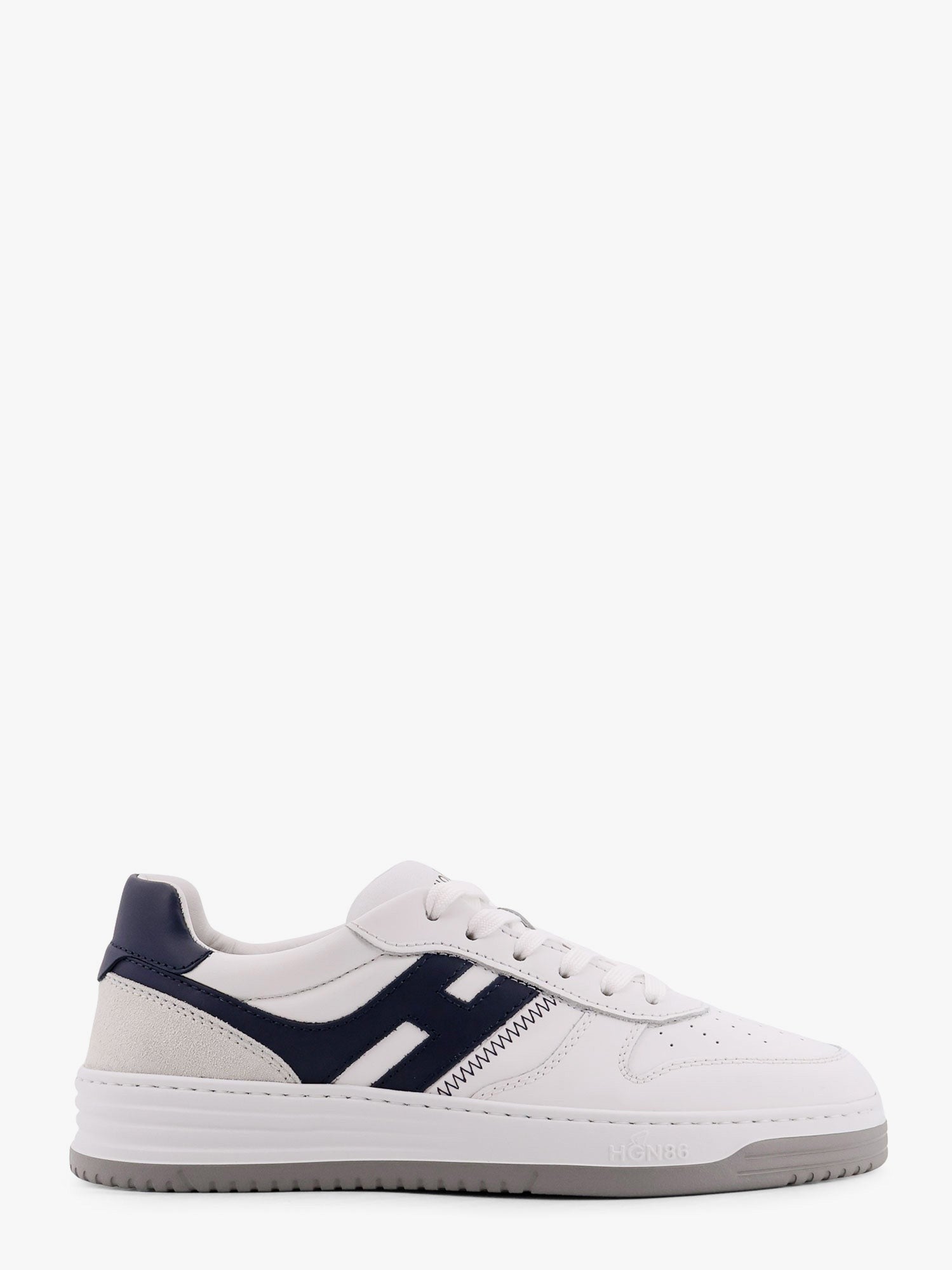 Hogan H630 leather sneakers with contrasting monogram