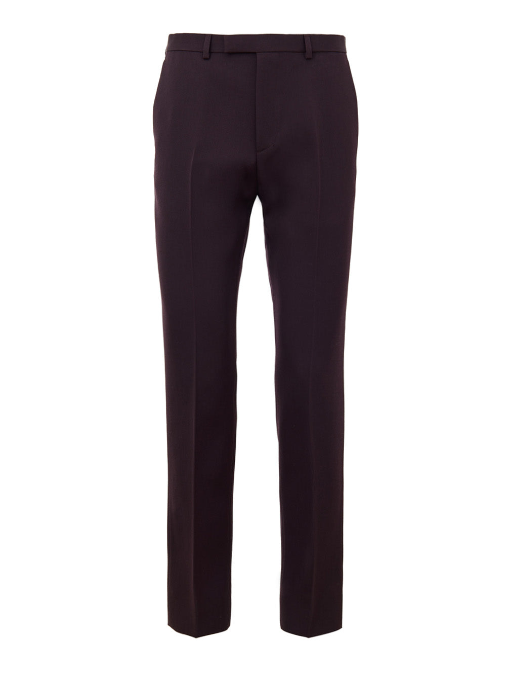Gucci Men's Bordeaux Logo-Embroidered Tailored Trousers – Siebentaschen