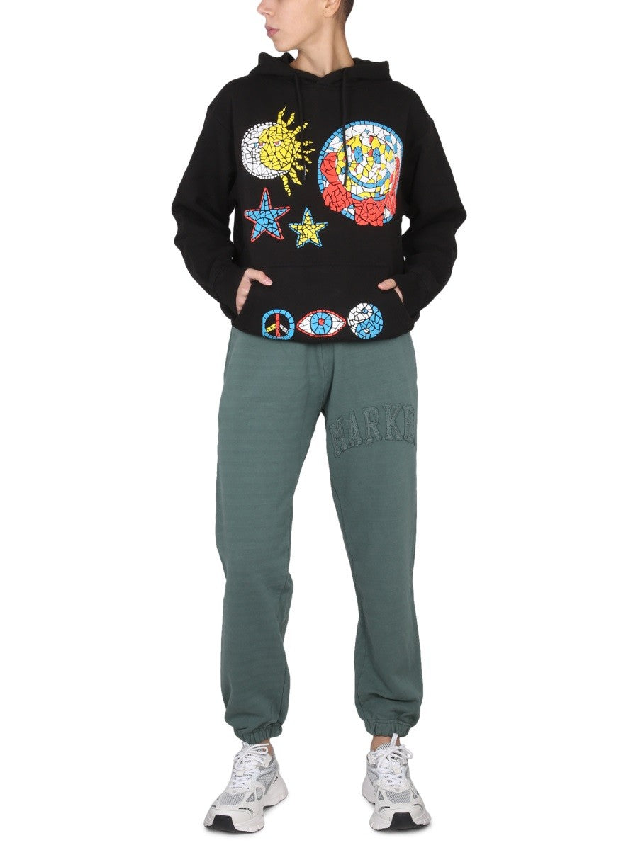 MARKET HAND DRAWN VARSITY SWEATSHIRT