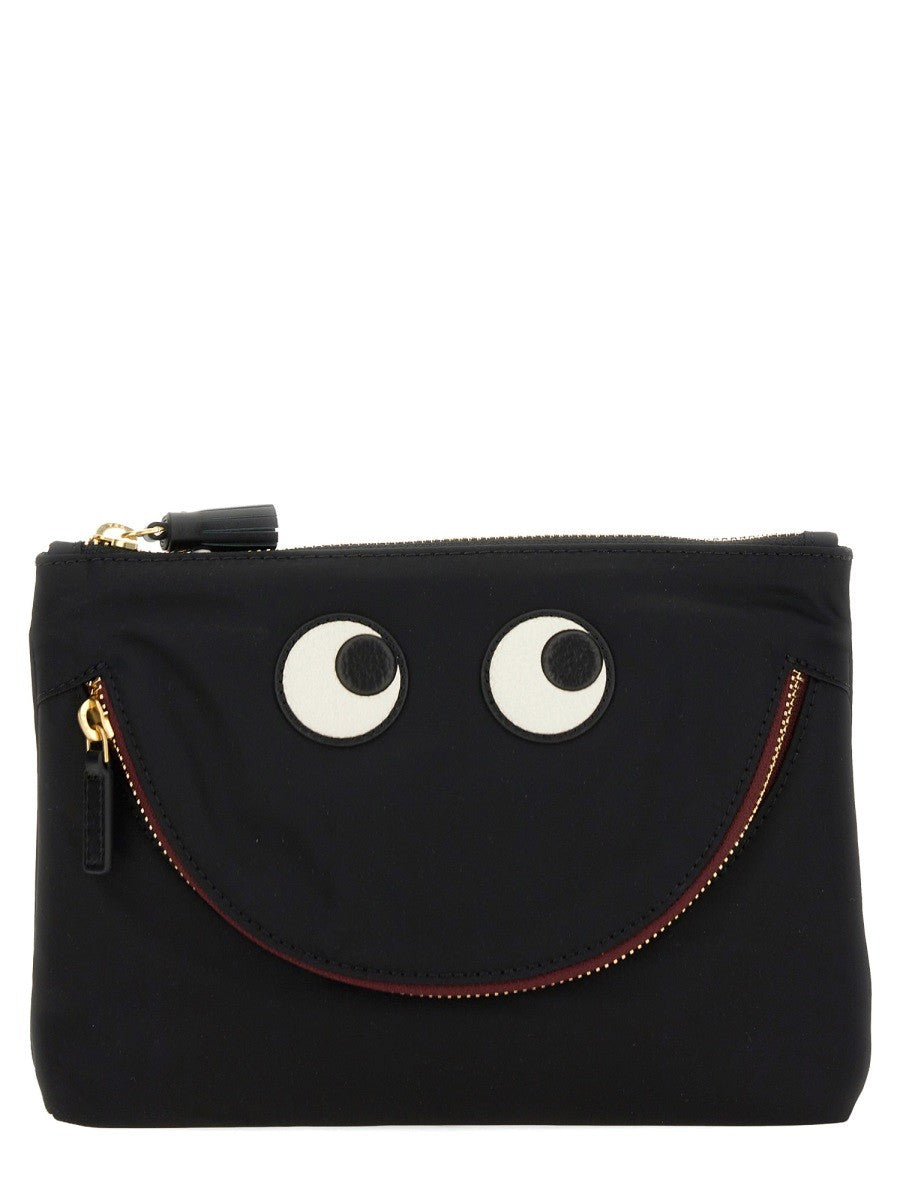 ANYA HINDMARCH "HAPPY EYES" POUCH