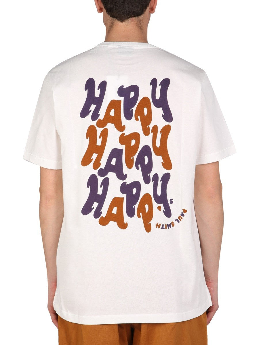 PS BY PAUL SMITH HAPPY HAPPY T-SHIRT