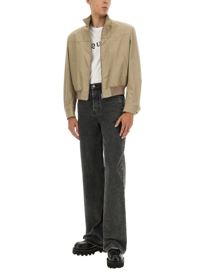 Alexander Mcqueen HARRINGTON CROPPED JACKET