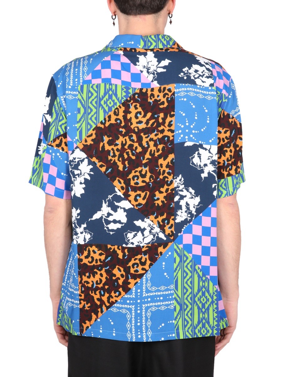 MARCELO BURLON COUNTY OF MILAN HAWAII MIX & MATCH SHIRT