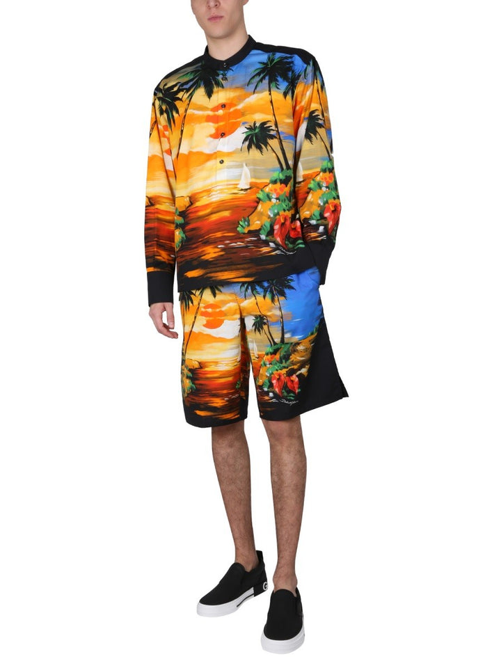 Dolce & Gabbana HAWAII PRINT SHIRT