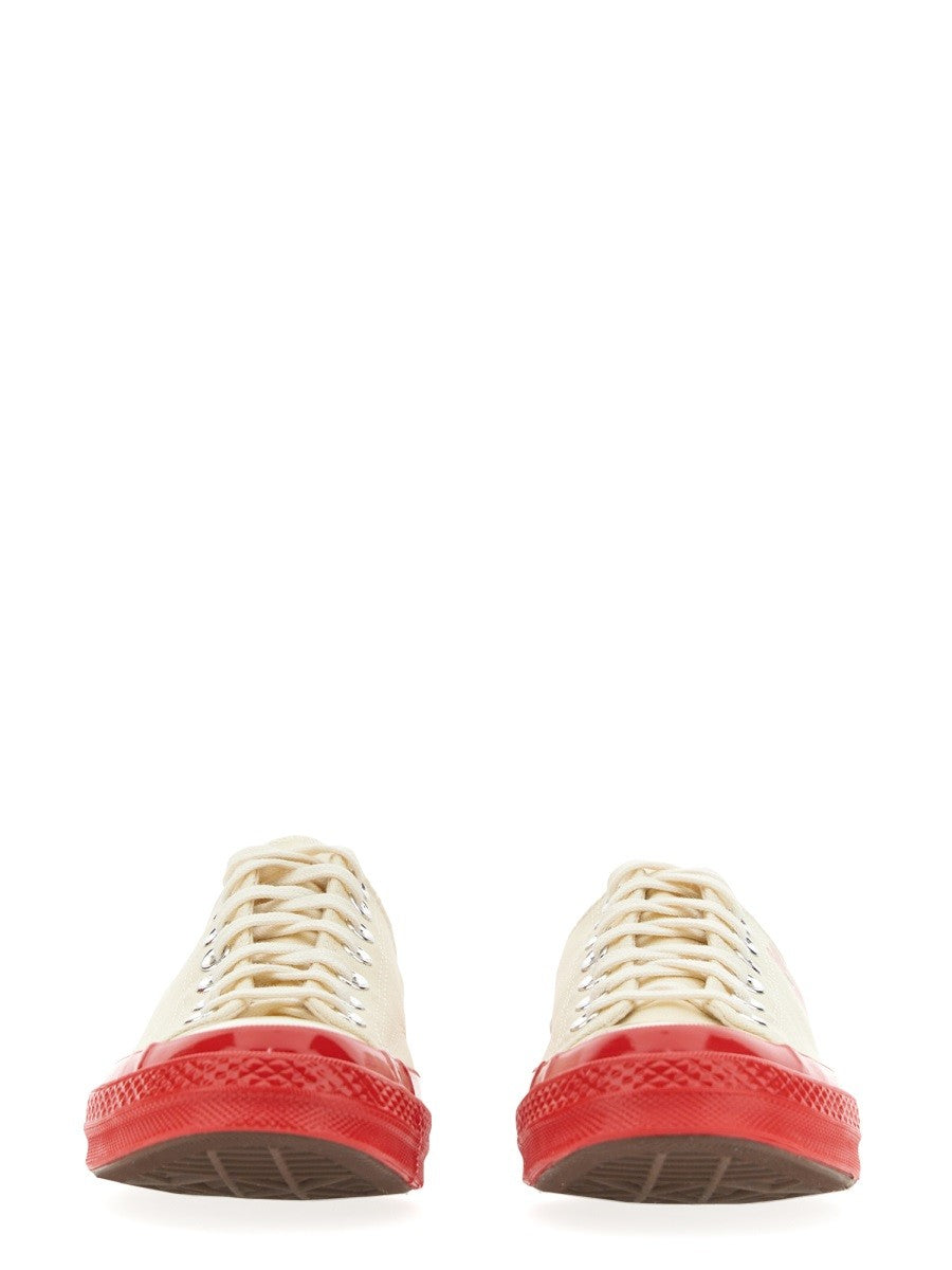 COMME DES GARCONS PLAY CONVERSE HEART PRINT SNEAKER