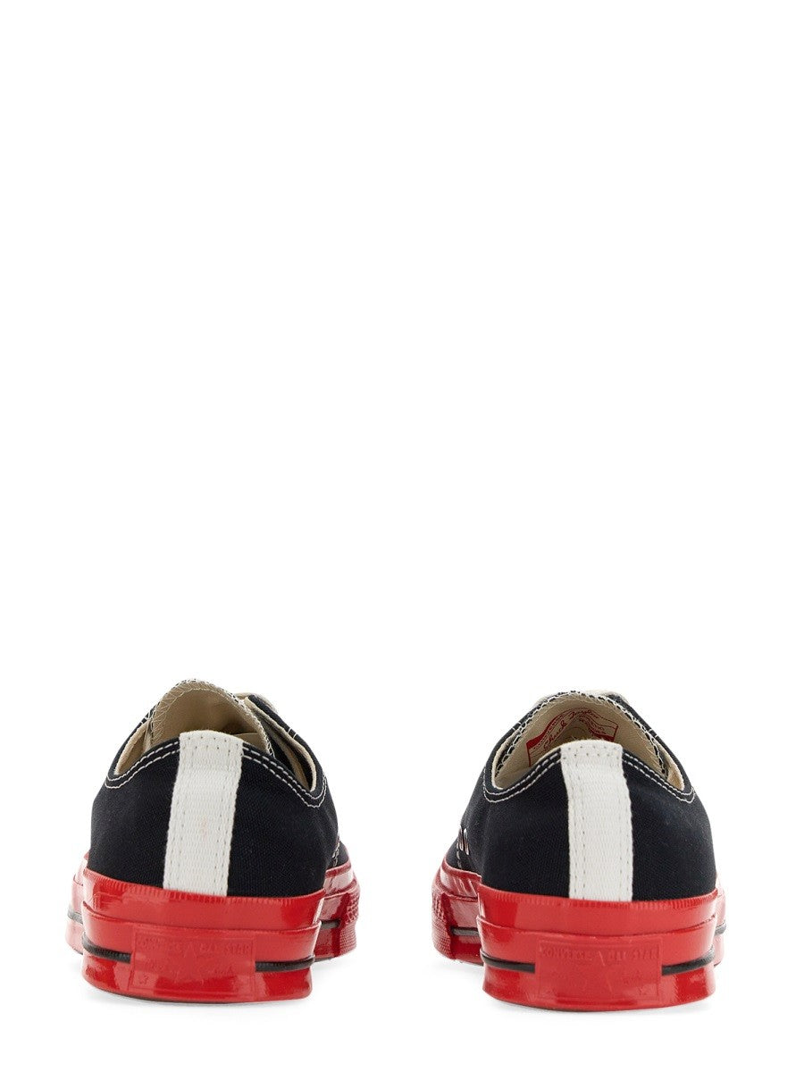 COMME DES GARCONS PLAY CONVERSE HEART PRINT SNEAKER