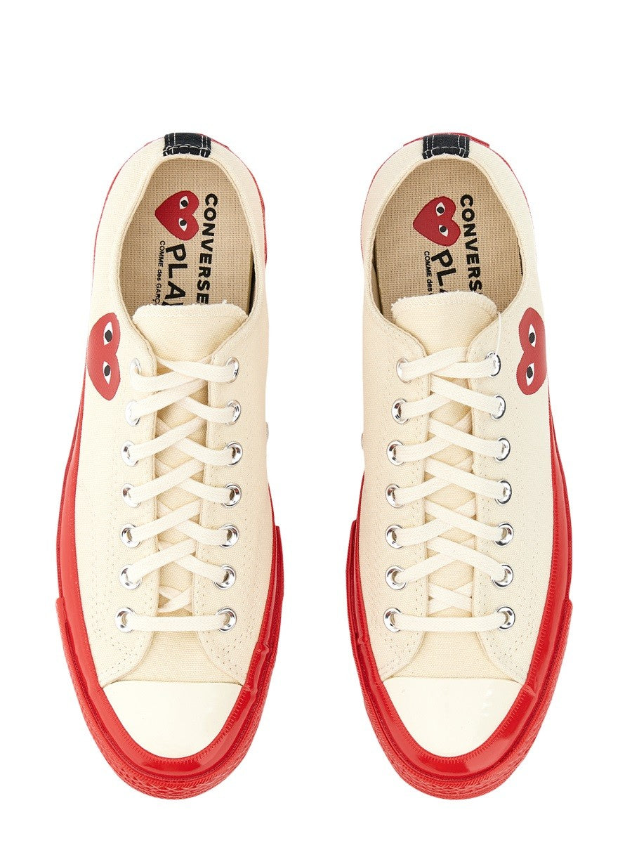 COMME DES GARCONS PLAY CONVERSE HEART PRINT SNEAKER