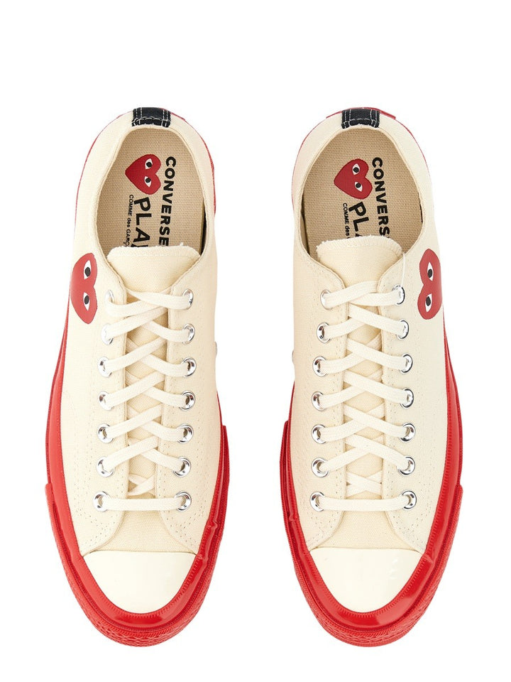 COMME DES GARCONS PLAY CONVERSE HEART PRINT SNEAKER