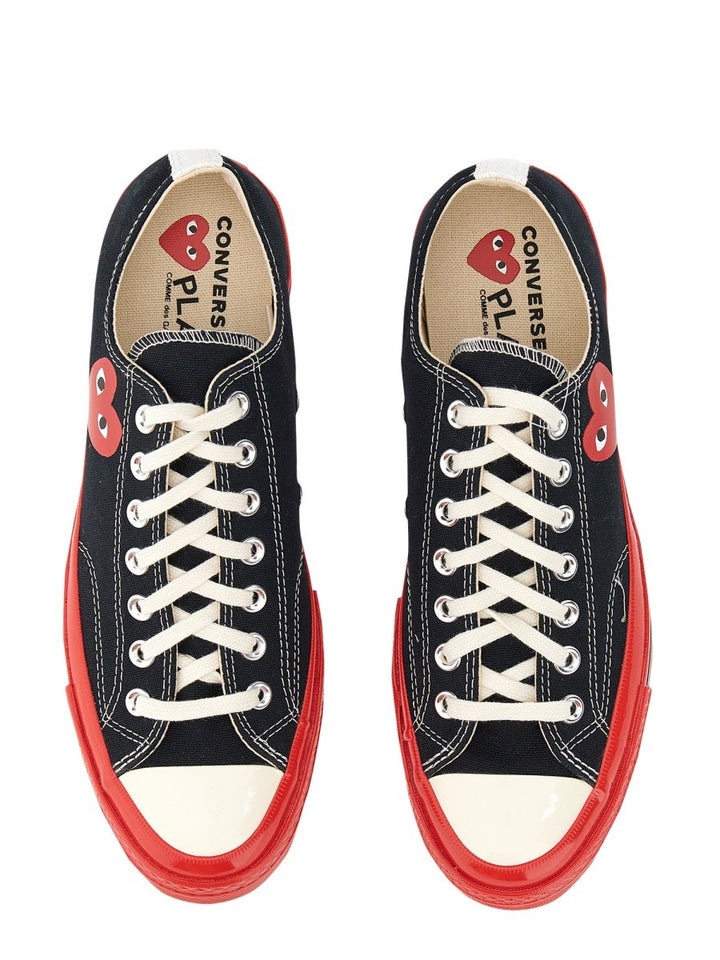 COMME DES GARCONS PLAY CONVERSE HEART PRINT SNEAKER