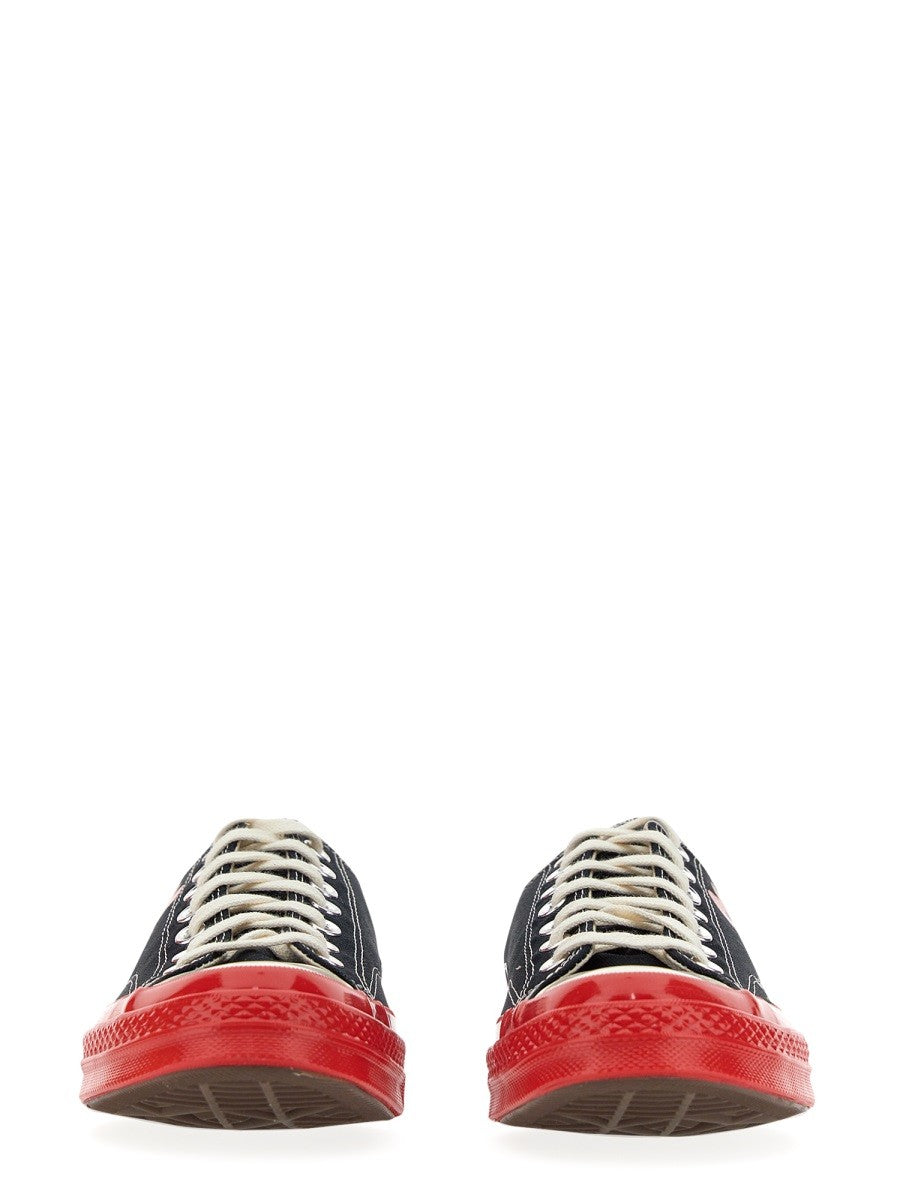 COMME DES GARCONS PLAY CONVERSE HEART PRINT SNEAKER