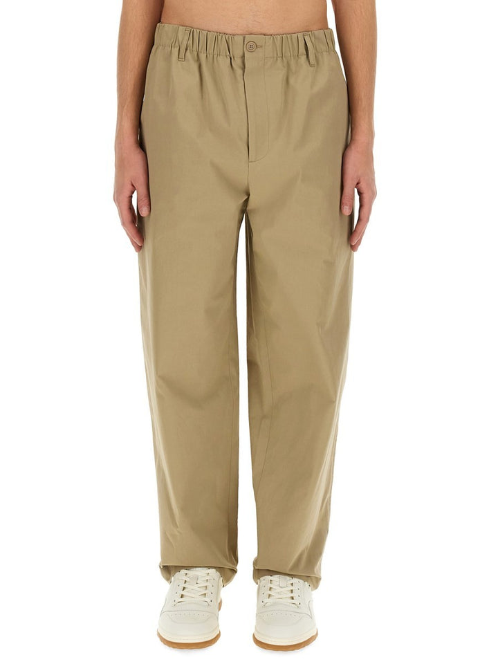 Gucci HEAVY COTTON POPLIN PANTS