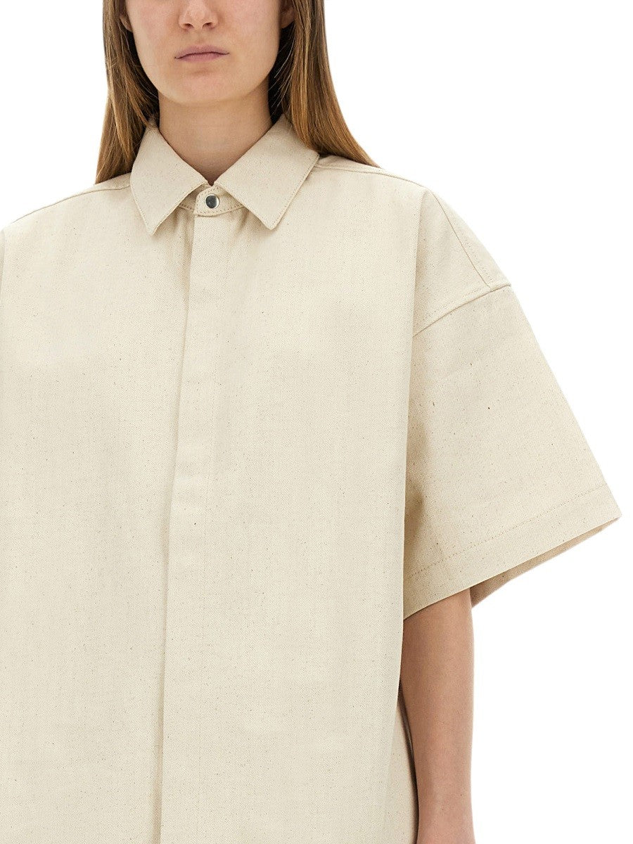 JIL SANDER HEAVY COTTON SHIRT