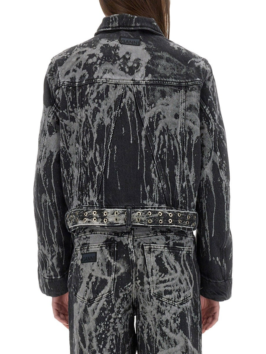 GANNI HEAVY DENIM JACKET