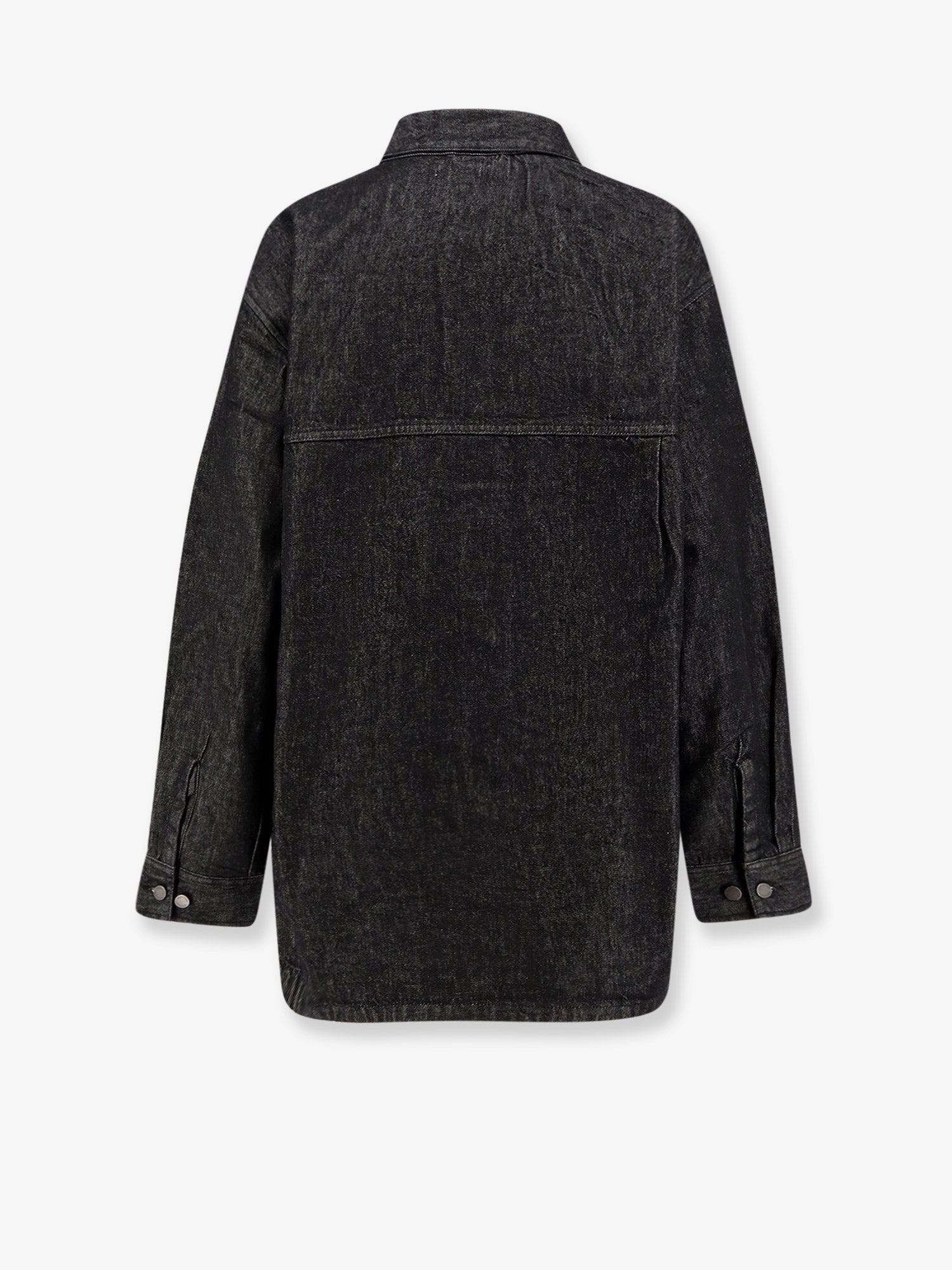 ENTIRE STUDIOS Herculean black denim shirt/jacket