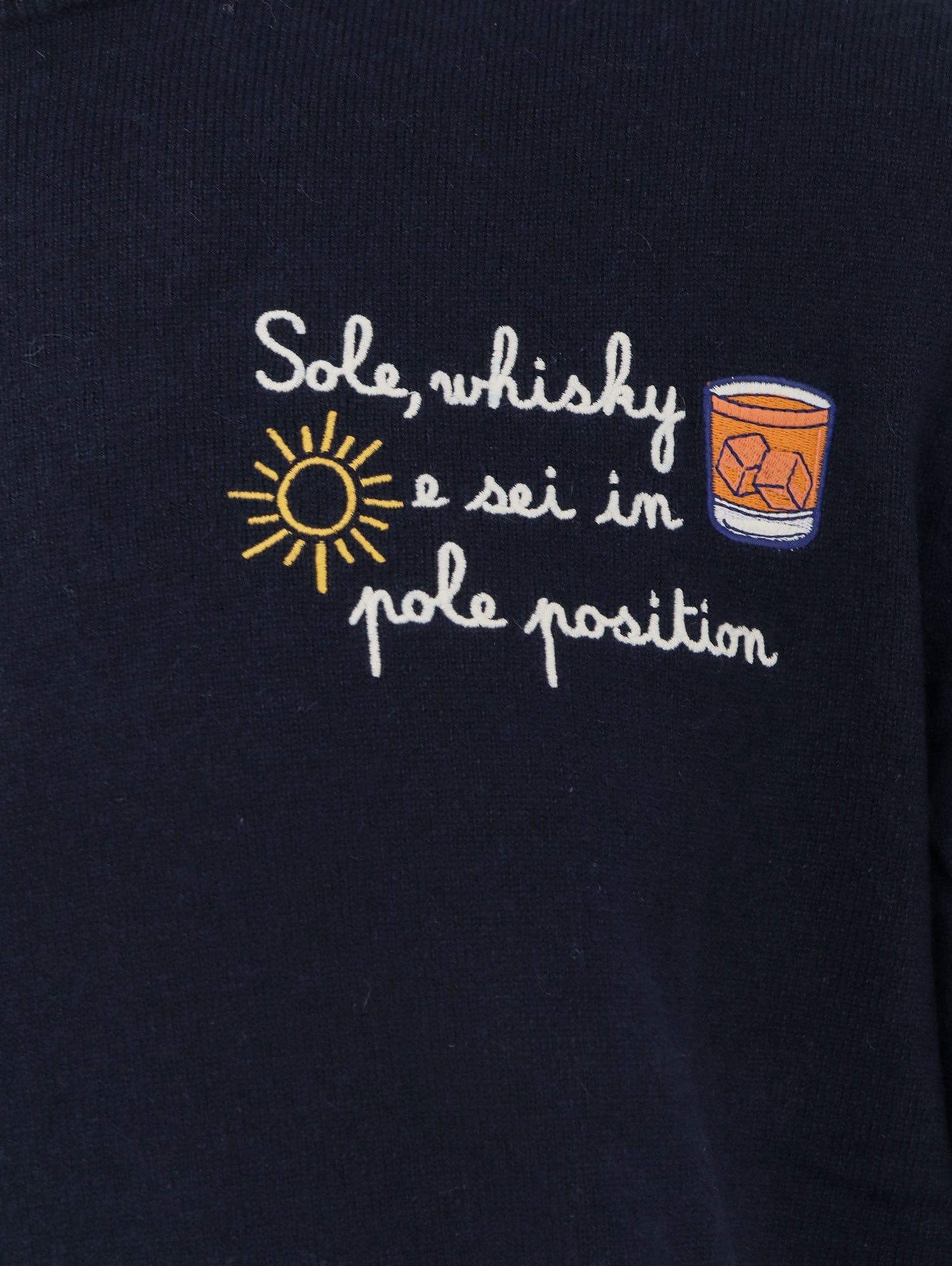 MC2 SAINT BARTH Heron Light Embry Wool Blend Sweater