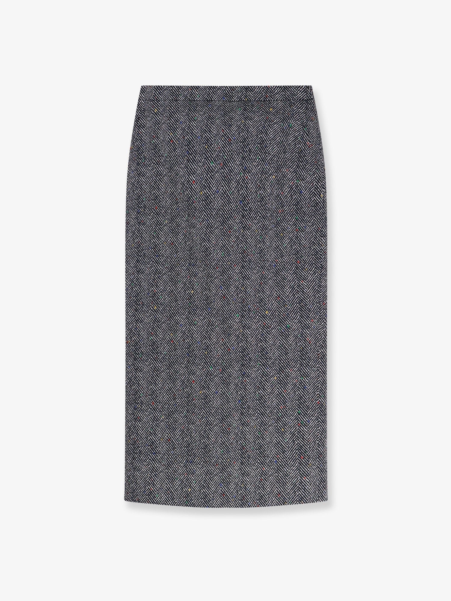 Givenchy Herringbone motif cotton skirt