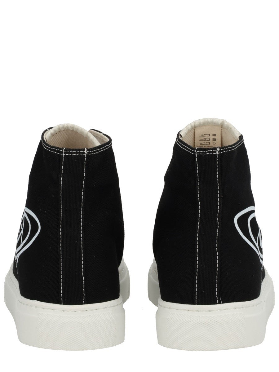 Vivienne Westwood "HIGH TOP PLIMSOLL" SNEAKER