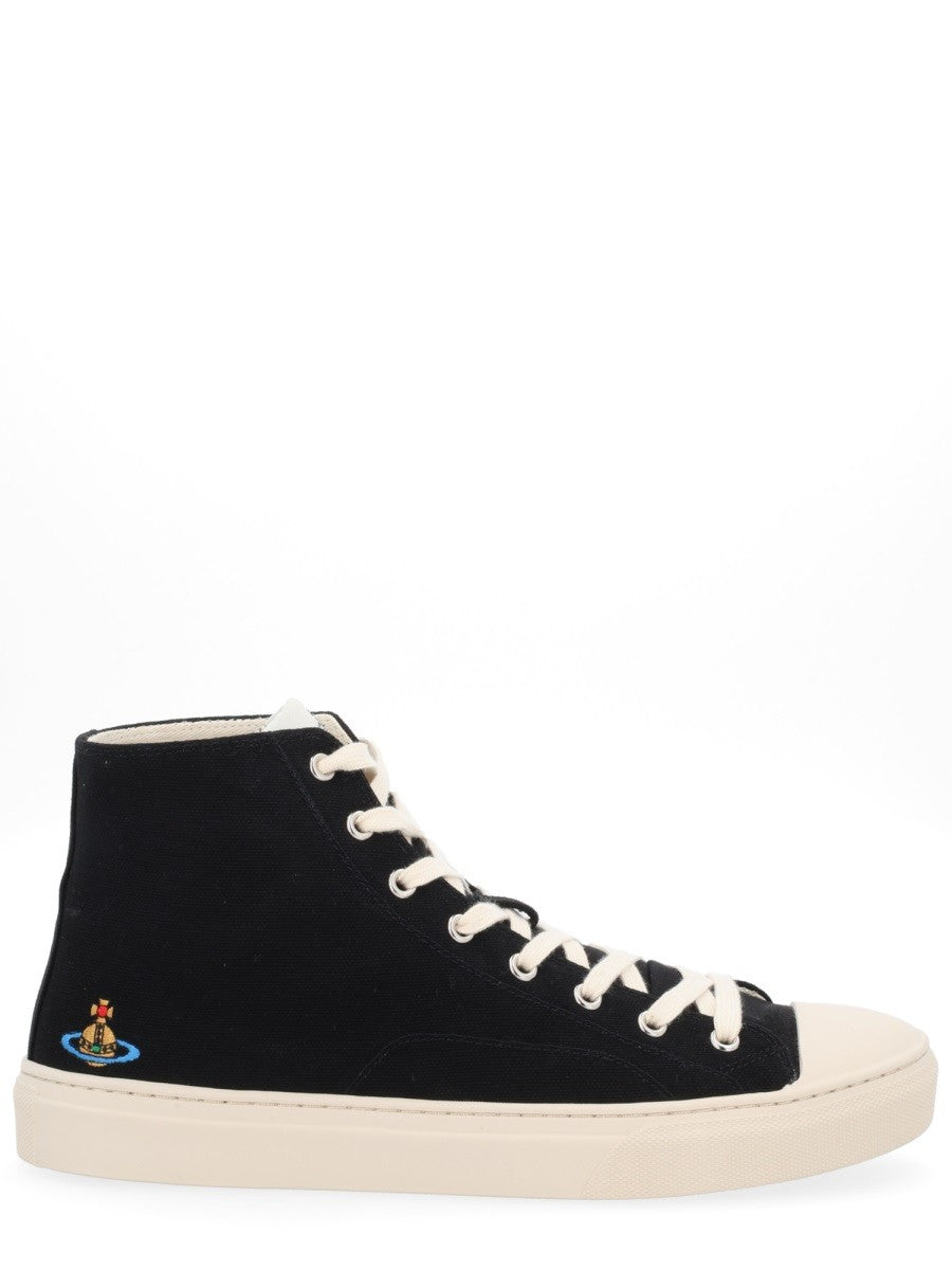 Vivienne Westwood "HIGH TOP PLIMSOLL" SNEAKER