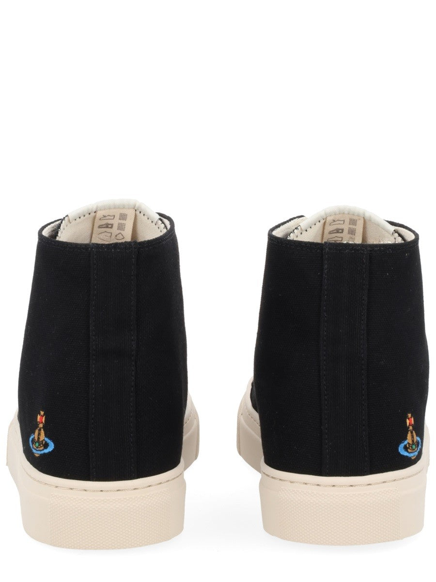 Vivienne Westwood "HIGH TOP PLIMSOLL" SNEAKER