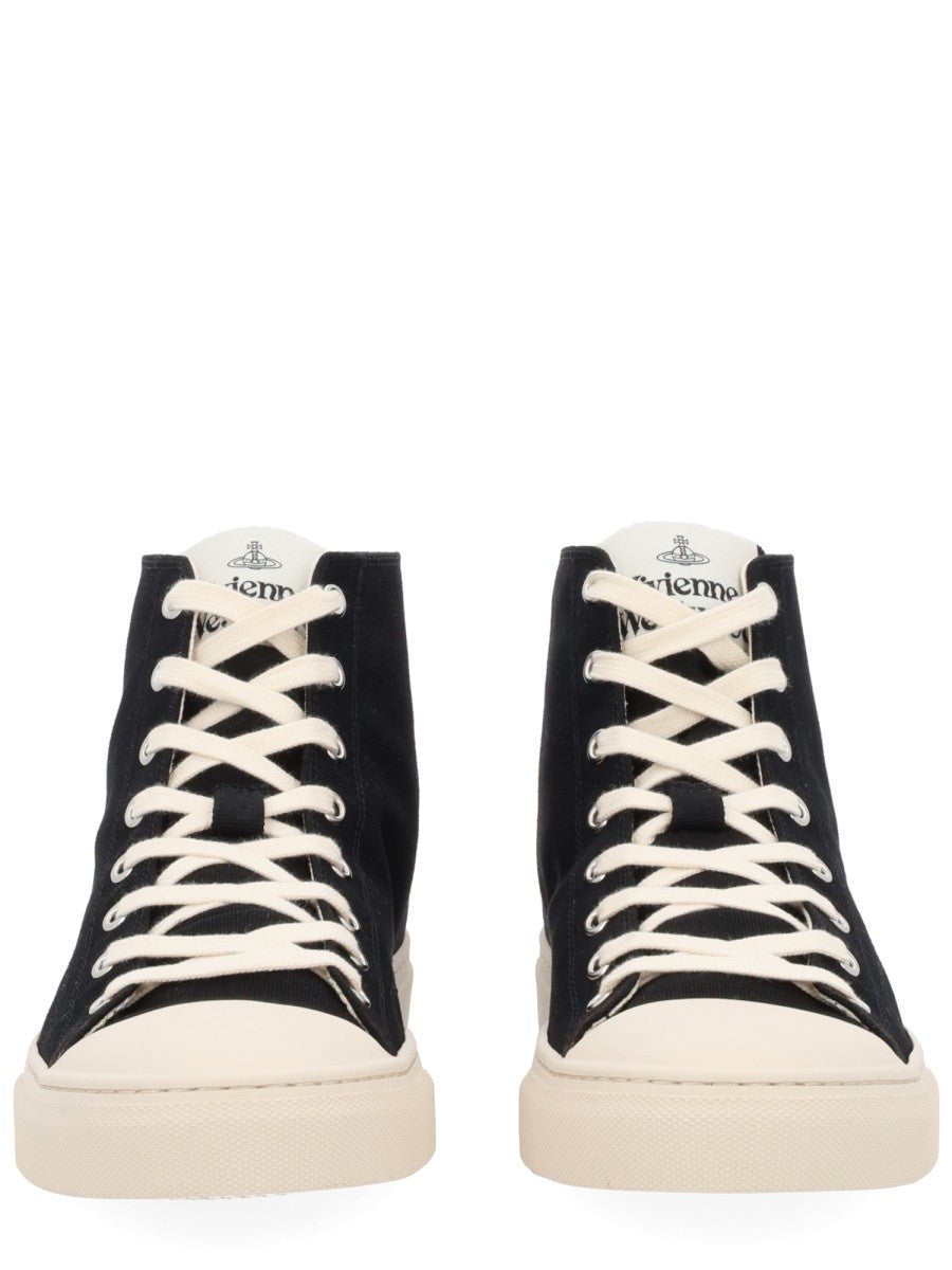 Vivienne Westwood "HIGH TOP PLIMSOLL" SNEAKER