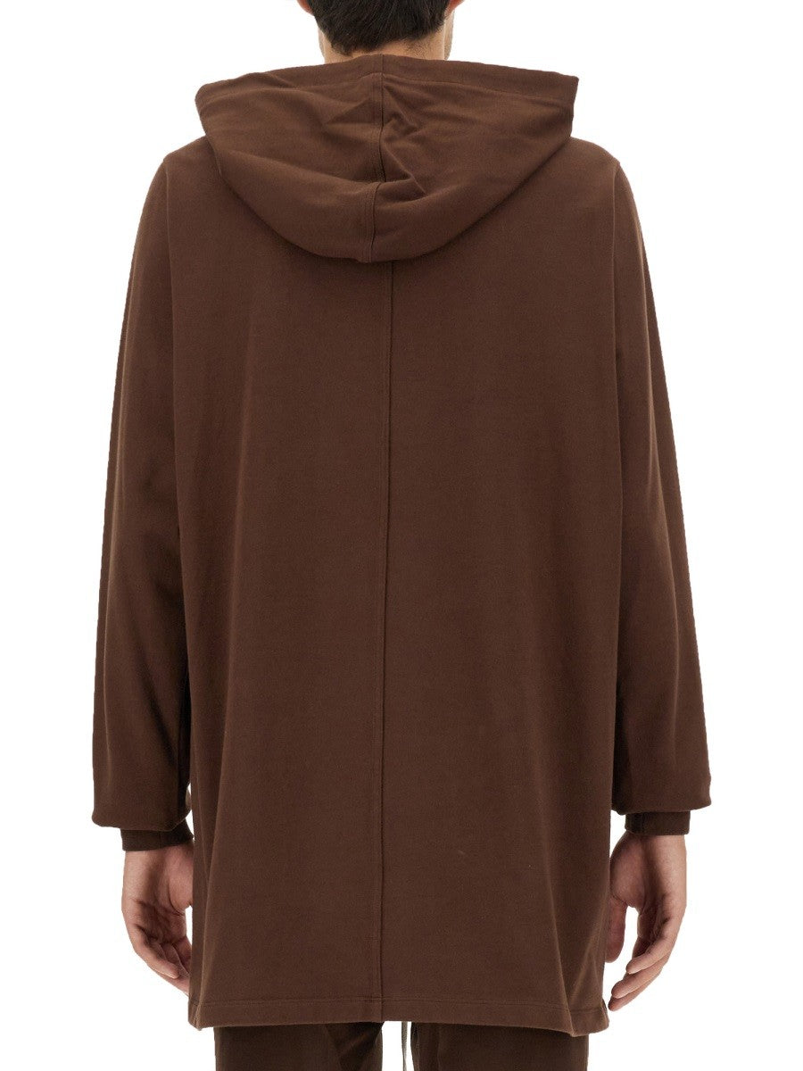 RICK OWENS HOODED T-SHIRT