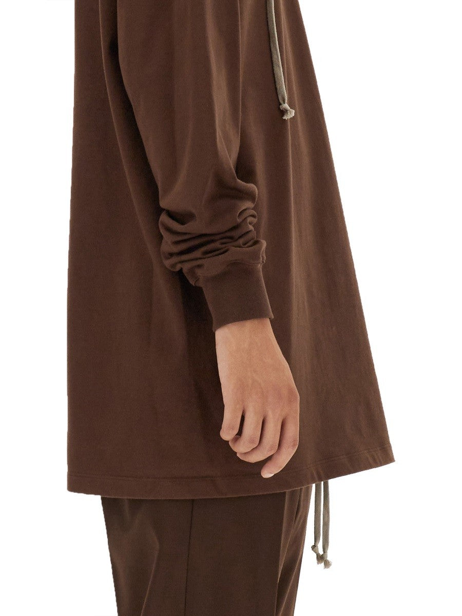 RICK OWENS HOODED T-SHIRT