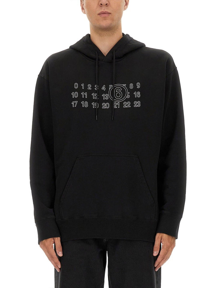 MM6 MAISON MARGIELA HOODIE WITH PRINT