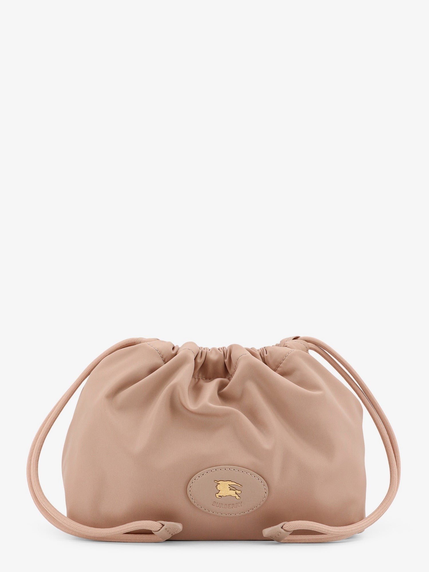 Burberry Horseshoe drawstring clutch bag