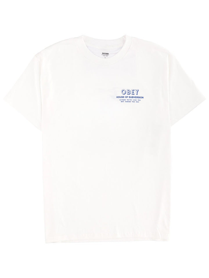 OBEY "HOUSE OF SUBVERSION" T-SHIRT