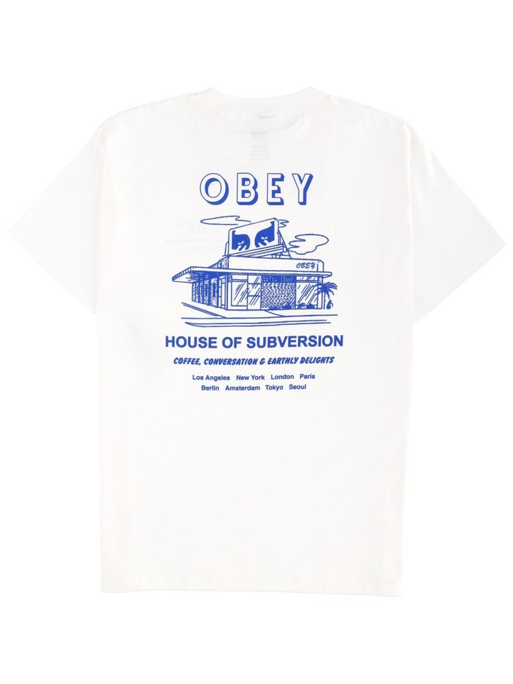 OBEY "HOUSE OF SUBVERSION" T-SHIRT