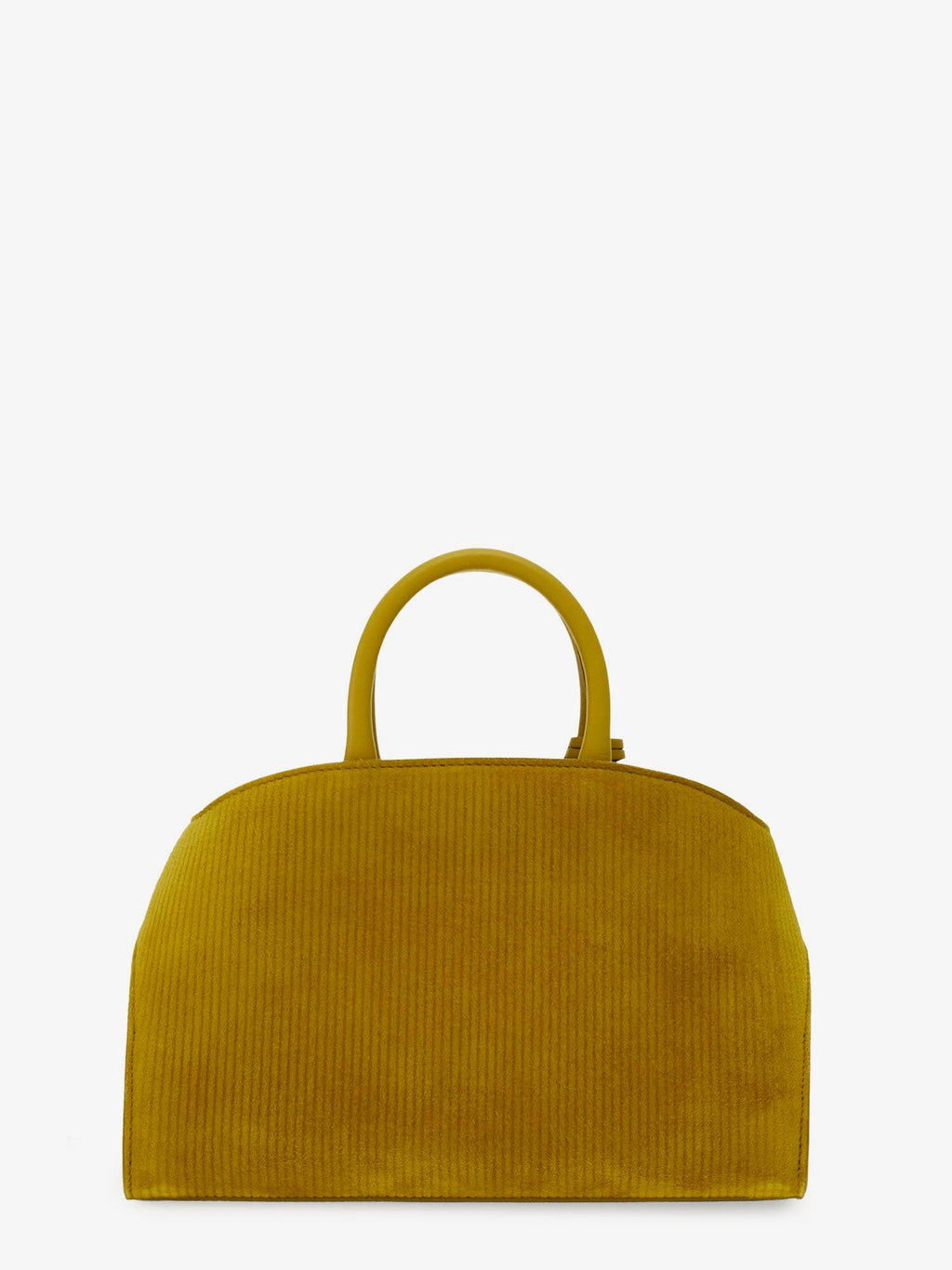 Ferragamo Hug Mini ribbed suede shoulder bag