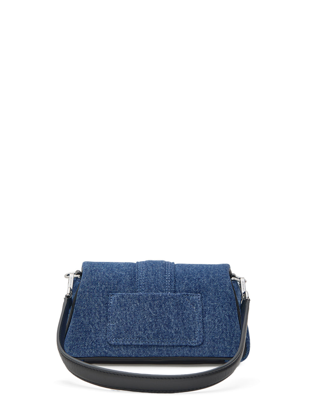 Jacquemus Le Petit Bambimou Mini Shoulder Bag in Denim Cotton and Leather