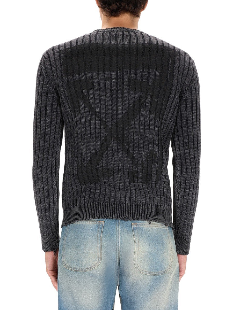 Off-white "INK ARROW" SWEATER
