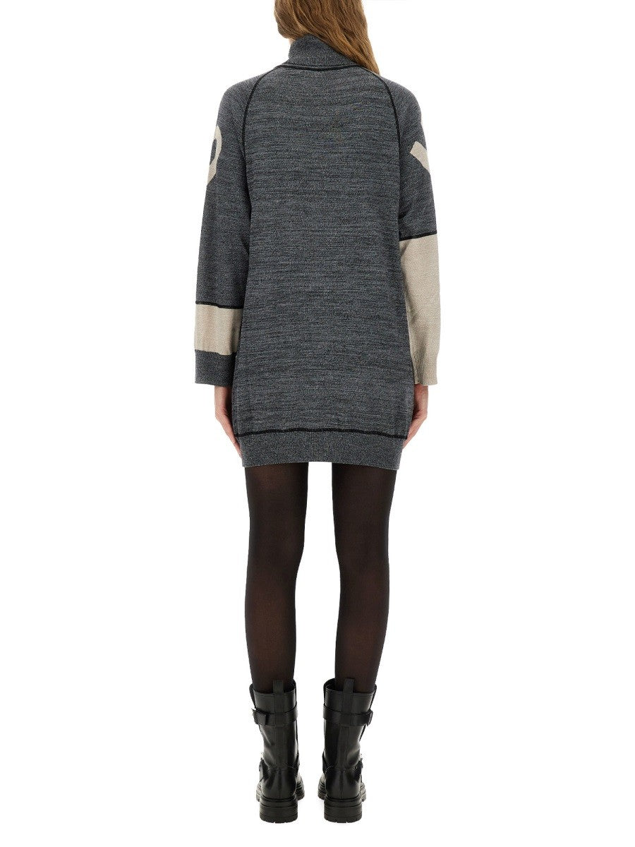 MOSCHINO JEANS INLAID DRESS