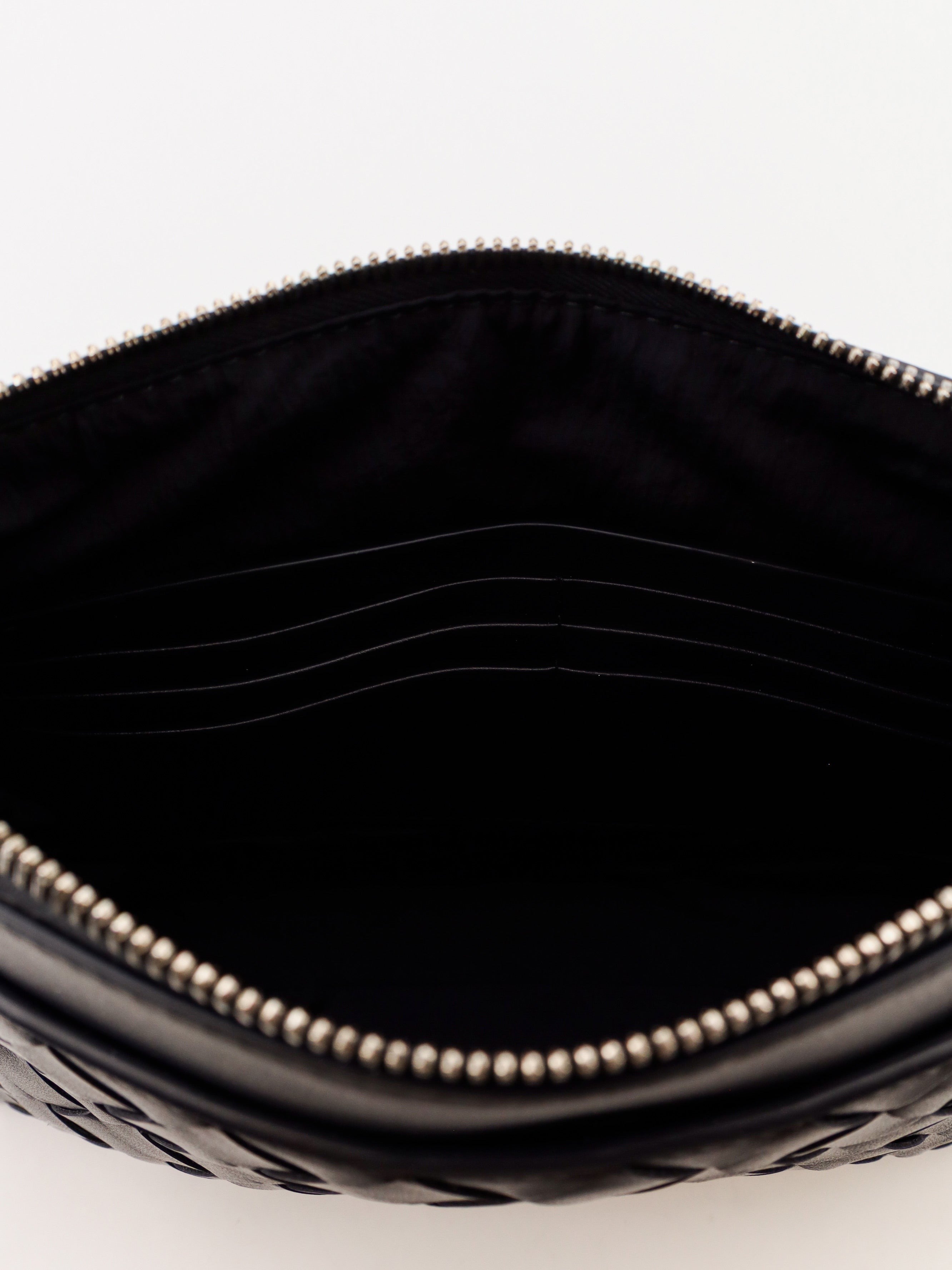 Bottega Veneta Intrecciato prism leather Pochette