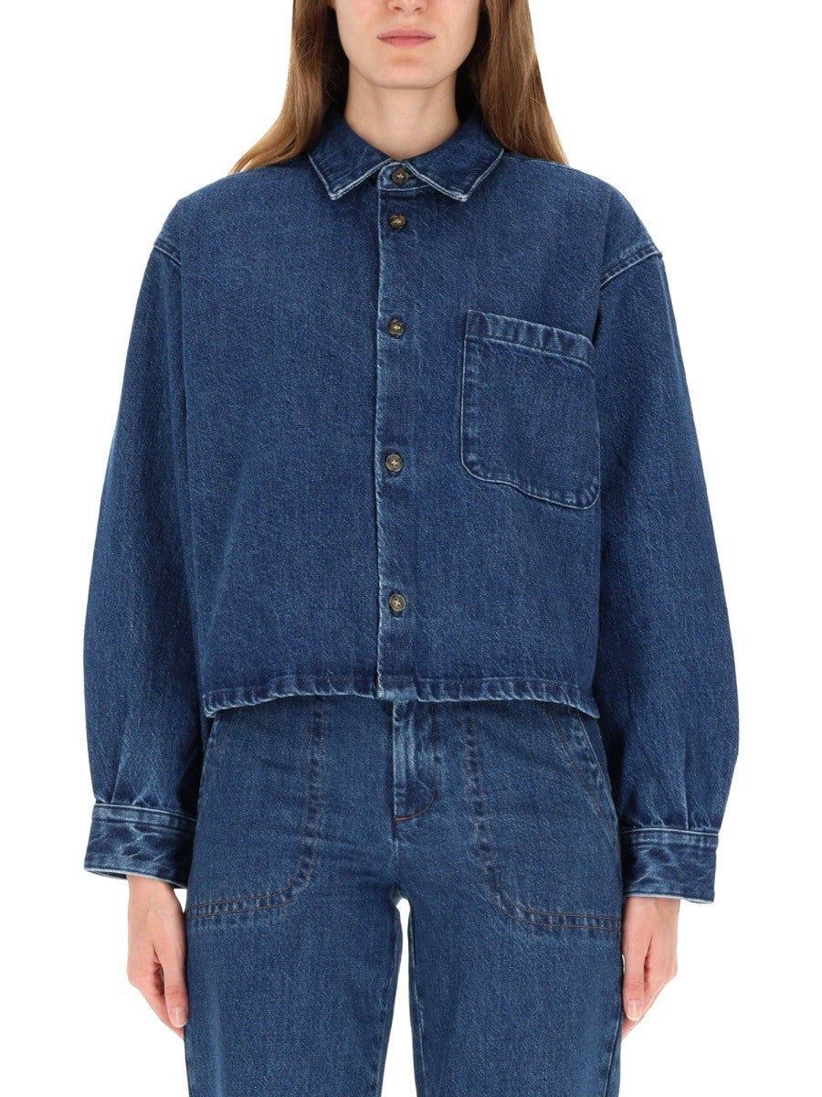 A.P.C. JACKET SHIRT "SAMANTHA"