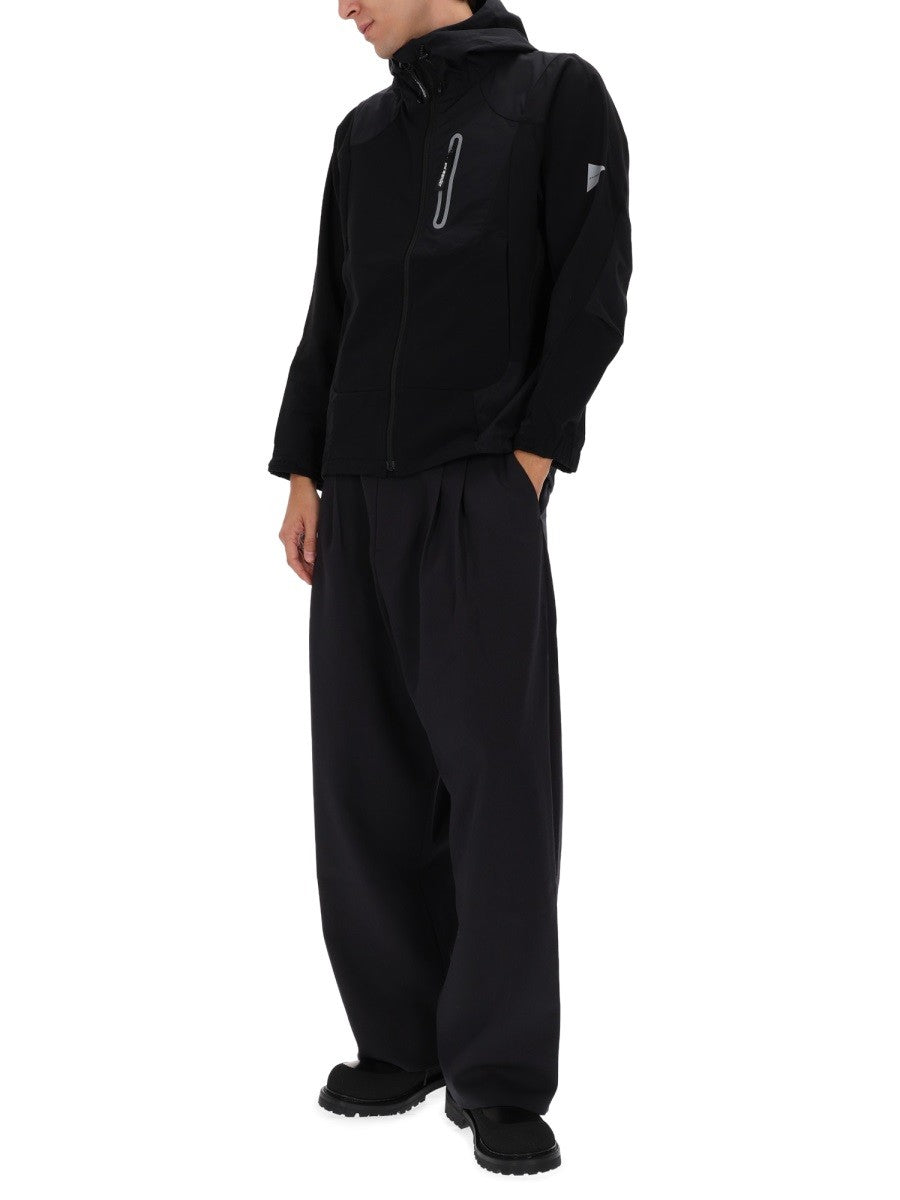 AND WANDER JACKET WITH LOGO