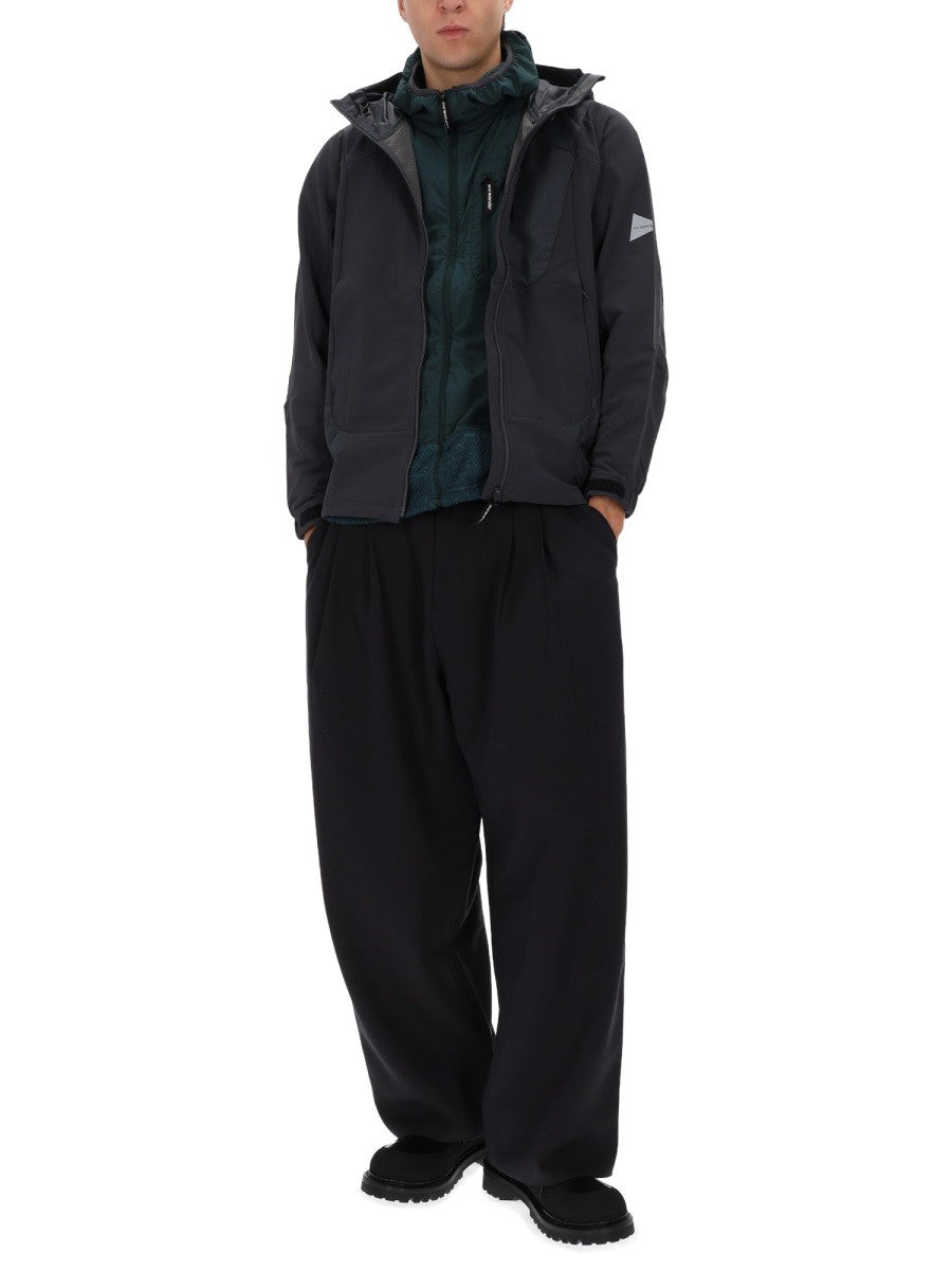 AND WANDER JACKET WITH LOGO