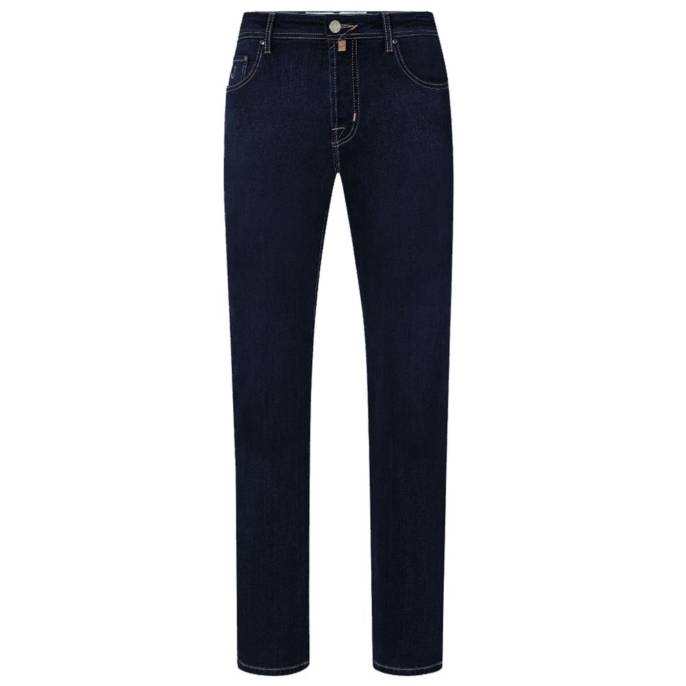 Jacob Cohen Nick Blue Jeans in dark blue denim with classic five-pocket design and slim fit