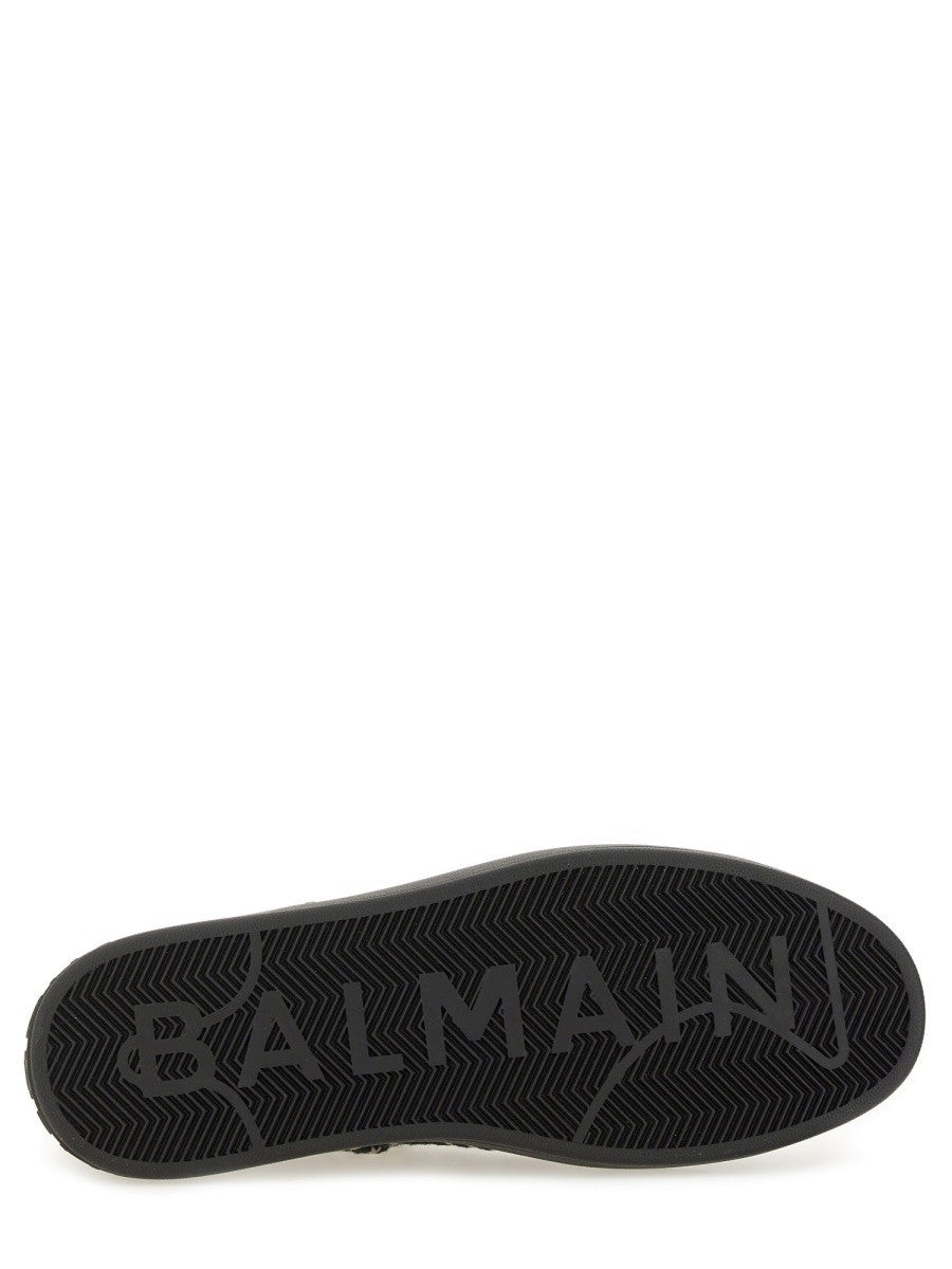 Balmain JACQUARD "B-COURT" SNEAKERS