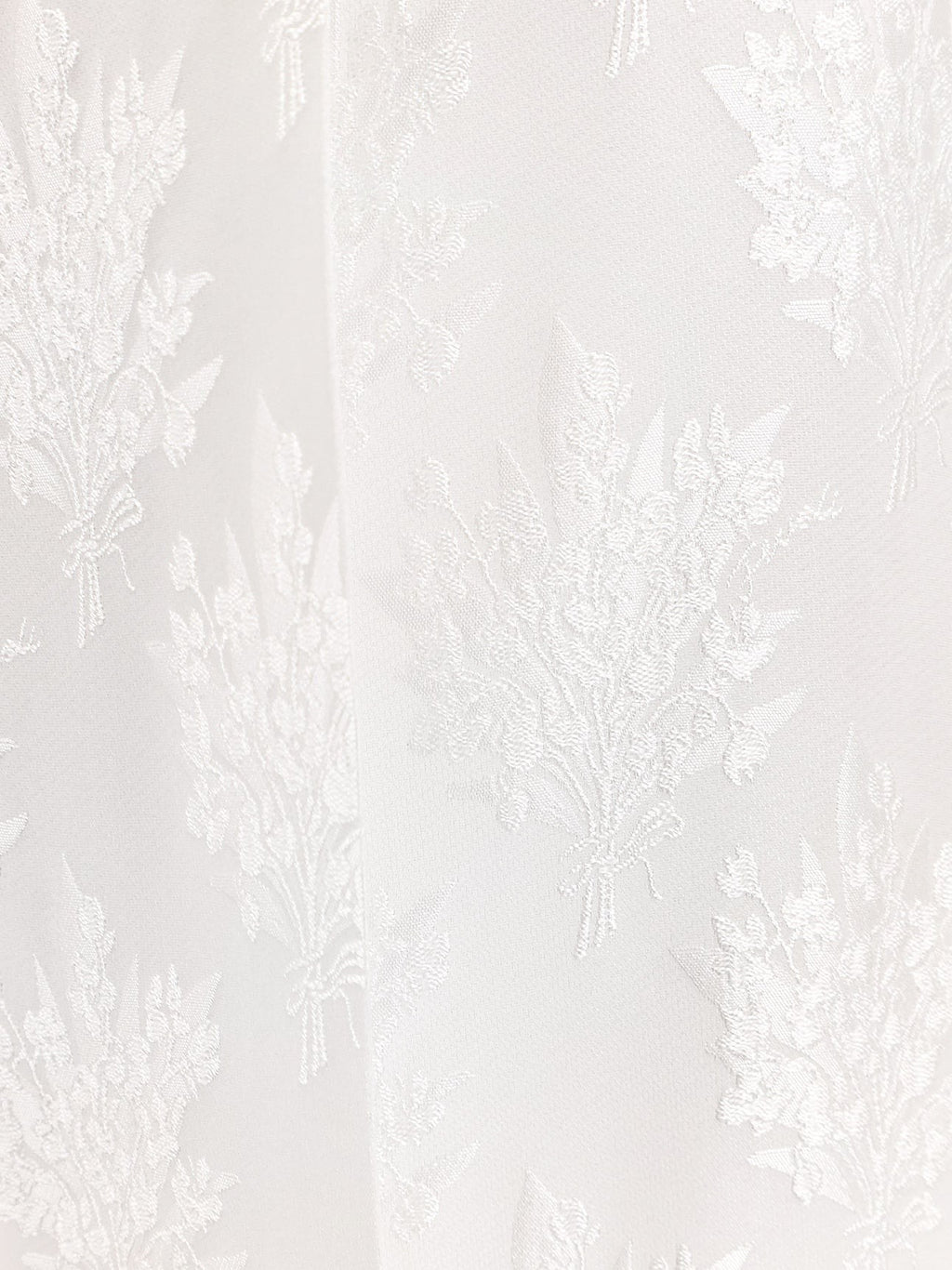 Fendi Jacquard silk trouser with floral motif