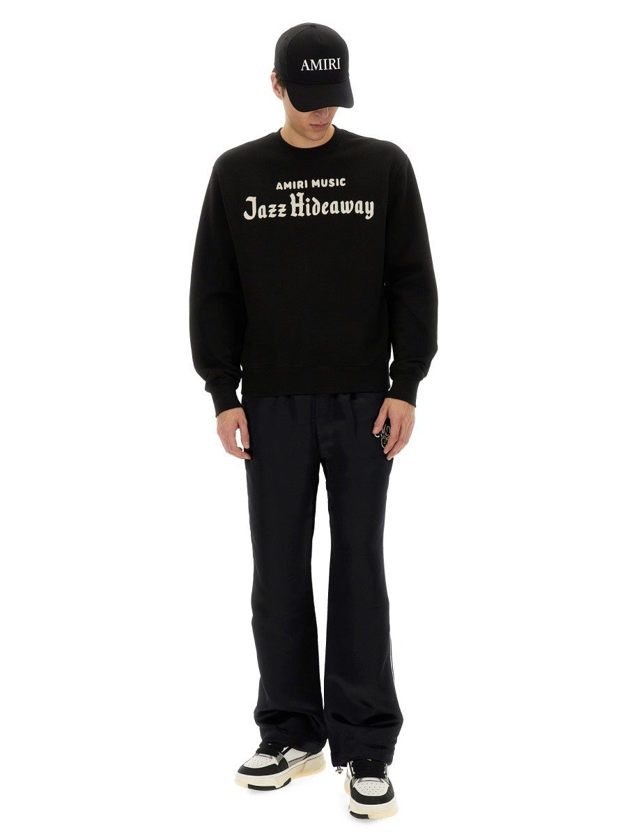 AMIRI "JAZZ HIDEAWAY CREW" SWEATSHIRT
